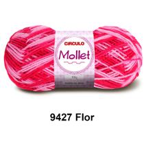 Lã Fio Mollet Círculo 100g 200m Novelo Multicolor - Cores