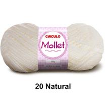 Lã Fio Mollet Círculo 100g 200m Novelo - Tricô e Crochê 1/2