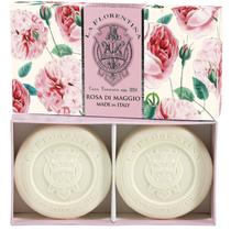La Florentina Caixa 2 Sabonetes Rose of May 2 x 115g La Florentina Caixa 2 Sabonetes Rose of May 2 x 115g