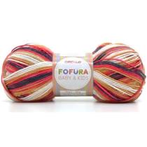 Lã Fofura 100g Burberry Cor 9662 Lã Fofura 100g Burberry Cor 9662