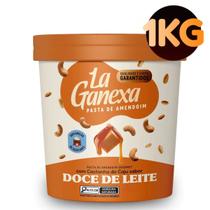 La Ganexa - 1kg Pasta De Amendoim Integral Gourmet