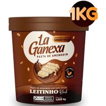 La Ganexa - 1kg Pasta De Amendoim Integral Gourmet