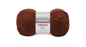 Lã Harmony Circulo 100g - Chocolate 854