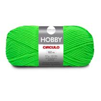 Lã Hobby 100g 625 tex Circulo 5258 Verde Neon