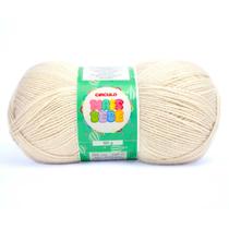 Lã Mais Bebê 100g 500m 200 tex Circulo - Cor 8176 Off White Lã Mais Bebê 100g 500m 200 tex Circulo - Cor 8176 Off White