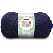 Lã Mais Bebê 100g Azul Marinho 640 Círculo - Circulo