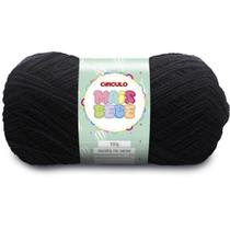 Lã Mais Bebê 100g Preto 940 Círculo - Circulo