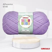 Lã Mais Bebê Círculo 100g Cor Alfazema 6140