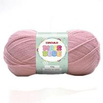 Lã Mais Bebê Círculo S/A 100gr cor rosé - Circulo