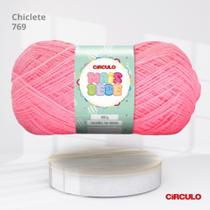 Lã Mais Bebê - Cor Chiclete 769 - 100g