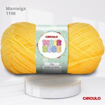Lã Mais Bebê - Cor Manteiga 1198 - 100g