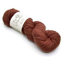 Lã Merino DK 6ply 100g - Tingimento Pau-Brasil