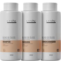 La'Mine Blend de Óleos - Kit Antiressecamento Trio (3 Produtos)