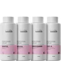 La'Mine Cronograma Capilar - Kit HNR Completo (4 Produtos)