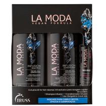 La Moda Infusion Vegan Kit Shampoo + Condicionador + Uso Obrigatório