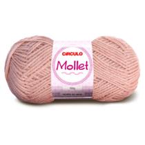 Lã Mollet 100gr Cor 3013 Glace Lã Mollet 100gr Cor 3013 Glace