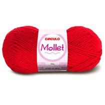 Lã Mollet 100gr Cor 3635 Paixao