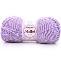 Lã Mollet 100gr Cor 6747 Tulipa Lilas