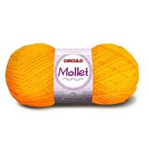 Lã Mollet 200M 100G Amarelo Candy 0325 Círculo