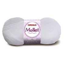 Lã Mollet 200M 100G Amarelo Candy 0325 Círculo