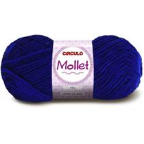 Lã Mollet 200m 100g Azul Bic 0512 Círculo - Circulo Lã Mollet 200m 100g Azul Bic 0512 Círculo - Circulo