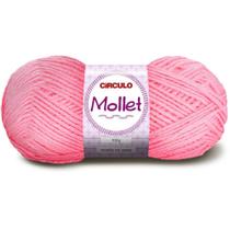 Lã Mollet 200m 100g Chiclete 0769 Círculo - Circulo