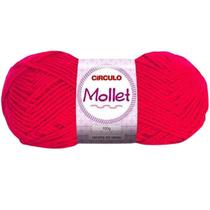 Lã Mollet 200M 100G Pink 385 Círculo