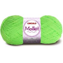 Lã Mollet 200m 100g Verde Neon 0781 Círculo - Circulo