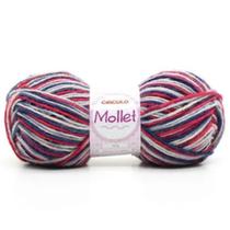 Lã Mollet 200mts 100gms Kit 2 Unidades. - Circulo