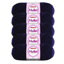 Lã Mollet 40g Pacote com 5 Unidades - Circulo