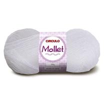 Lã Mollet Circulo 100G 0010- Branco