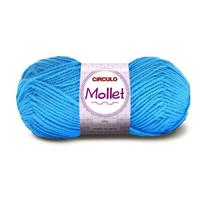 Lã Mollet Círculo 100g 200m - Fio para Crochê, Tricô e Artesanato