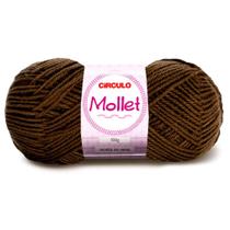 Lã Mollet Círculo 100g - Cor 7655 Cravo