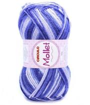 Lã Mollet Circulo 100G Mescladas 9427- Flor