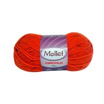 Lã Mollet Círculo 100gr C/200 Metros - Cores Sólidas - Catálogo 1 Lã Mollet Círculo 100gr C/200 Metros - Cores Sólidas - Catálogo 1