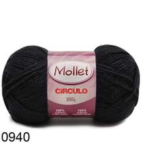 La mollet circulo 100gr cor-0940 preto und La mollet circulo 100gr cor-0940 preto und