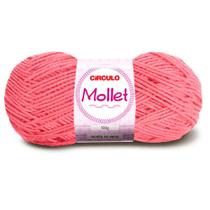 Lã Mollet Círculo 40g com 5 unidades - Cor 3128 Cupido Lã Mollet Círculo 40g com 5 unidades - Cor 3128 Cupido
