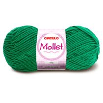 Lã Mollet Círculo 40g com 5 unidades - Cor 5545 Bandeira