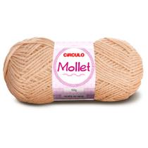 Lã Mollet Círculo 40g com 5 unidades - Cor 7034 Marfim Lã Mollet Círculo 40g com 5 unidades - Cor 7034 Marfim