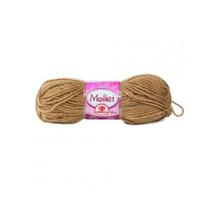 Lã Mollet Círculo 40g Marrom canela p/ dread- kit 2un
