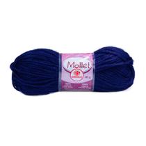 Lã Mollet Círculo 40gr C/80 Metros - Cores Sólidas