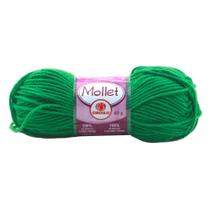 Lã Mollet Círculo 40gr C/80 Metros - Cores Sólidas