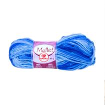 Lã Mollet Círculo 40gr C/80 Metros - Multicor