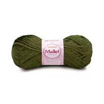 Lã Mollet Círculo 40gr C/ 80mts - Fibra Negra