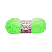 Lã Mollet Círculo 40gr C/ 80mts - Neon