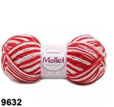 Lã Mollet Círculo Cor Mesclada 100G - 9632