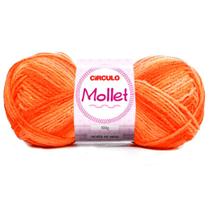 Lã Mollet Círculo Mesclada 40g com 5 unidades - Cor 9059 Abóbora