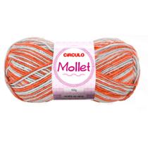 Lã Mollet Círculo Mesclada 40g com 5 unidades - Cor 9699 Praia