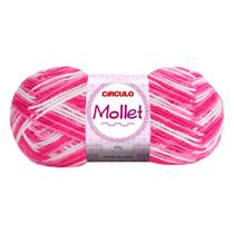 Lã Mollet Círculo Multicolor 100g Tricô Crochê - Circulo