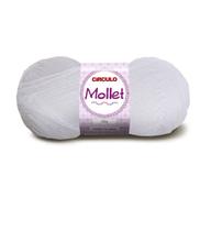 Lã Mollet cor 0010 100g - Circulo